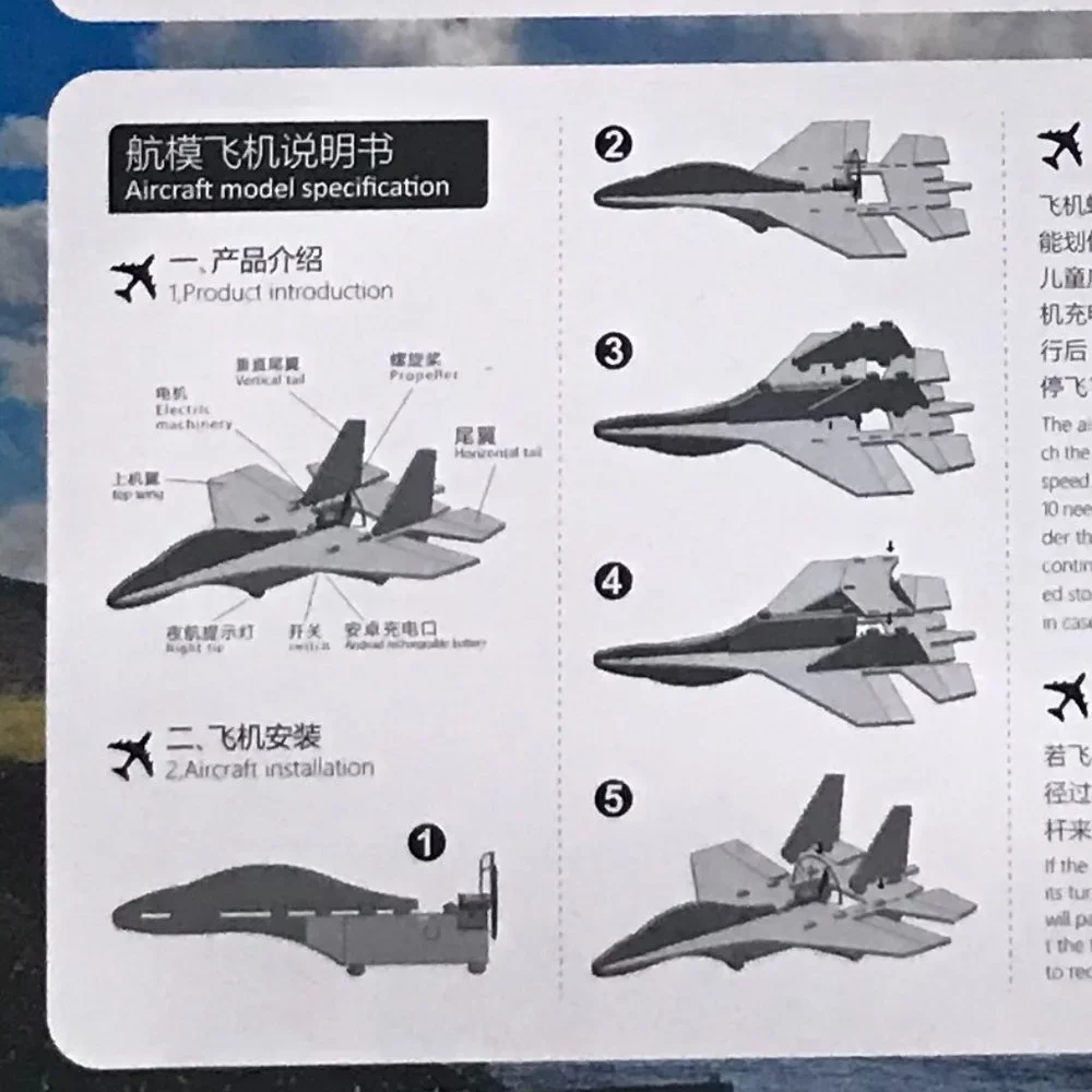 Aircraft model Ages 3+
